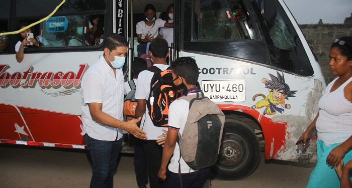 Alcaldía de Malambo habilita cuatro nuevas rutas escolares