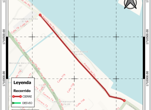 Cierres de vías por evento deportivo Christmas Run 2.5K y 5K