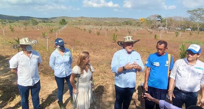 Gobernadora Elsa Noguera y presidente Duque, verifican avances del sur del Atlántico