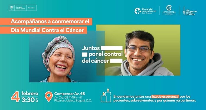 En el Día Mundial Contra el Cáncer: «Juntos por el Control del Cáncer en Colombia»