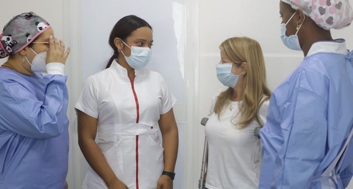 Gobernadora del Atlántico entregó tres puestos de salud renovados en zona rural de Repelón