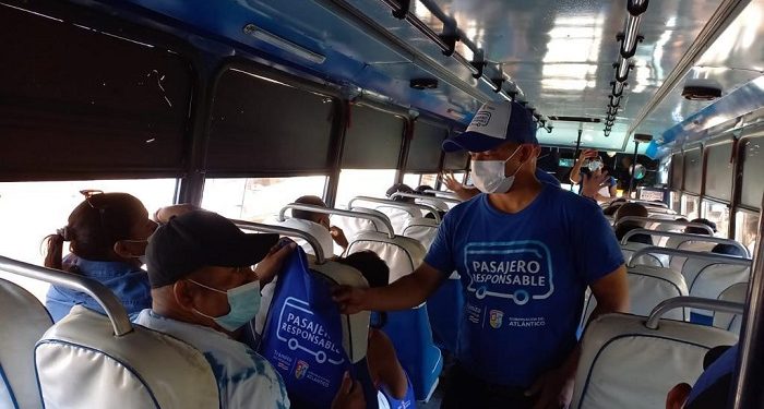 Tránsito del Atlántico inicia el 2022 promoviendo viajes seguros en el transporte público intermunicipal