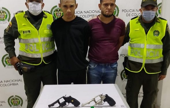 Capturados en Malambo por fabricación, tráfico y porte de arma