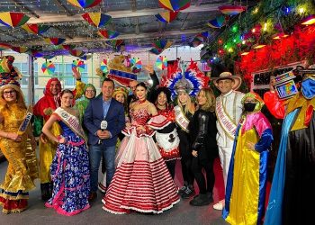 La Reina Valeria Charris llegó a la ´Gran Manzana´ a presidir el Carnaval