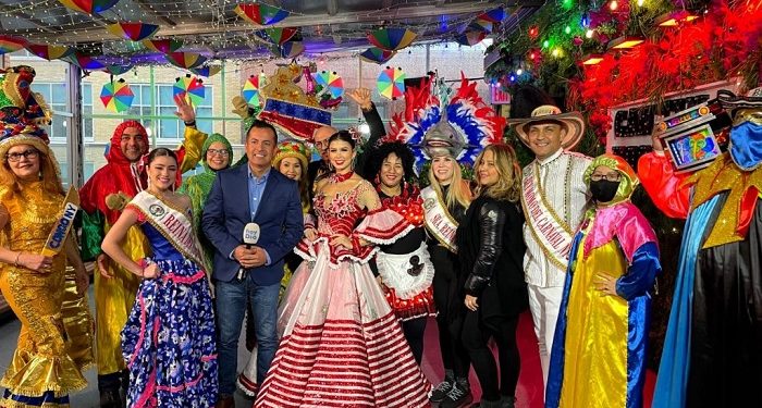 La Reina Valeria Charris llegó a la ´Gran Manzana´ a presidir el Carnaval