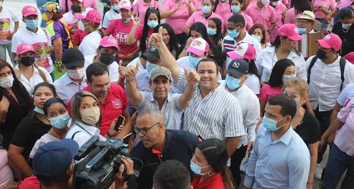 Alex Char llega al Cesar en su correría por la Región Caribe