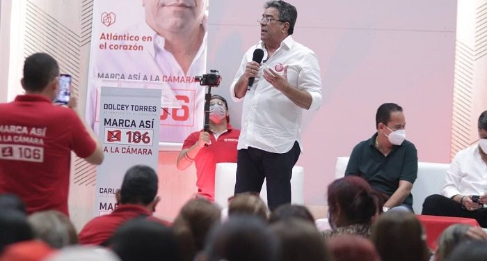 “Mi candidatura, junto a Carlos Rojano, es el renacer del PartidoLiberal en el Atlántico”: Dolcey Torres