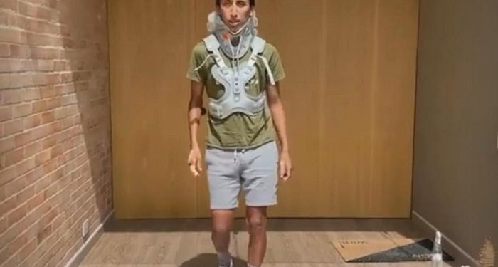 Vuelve a caminar Egan Bernal