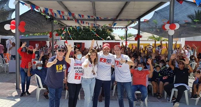 El Caribe sigue apoyando al Senador Mauricio Gómez y su fórmula a la Cámara, Julio Mejía