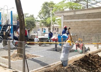 En Baranoa y Tubará, las obras de ‘Parques para la Gente’ avanzan a toda marcha