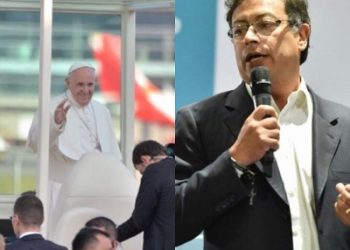 Gustavo Petro se reunió con el Papa Francisco, en el Vaticano
