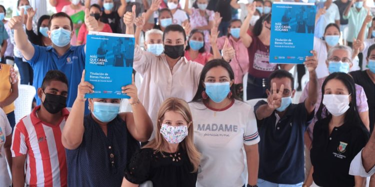 En el Atlántico continúa la ‘titulatón’ de vivienda con la entrega 51 títulos de propiedad en Usiacurí