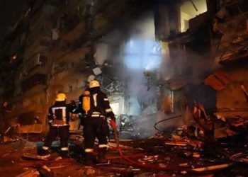 Capital ucraniana es atacada por supuestos misiles rusos