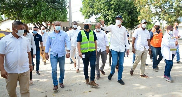 Comienzan trabajos en cuatro nuevas rutas de pavimentación para el barrio San Antonio de Soledad