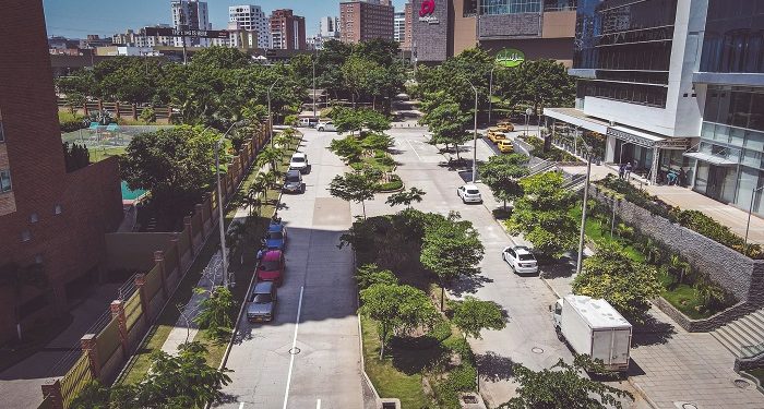 Con riego y mantenimiento diario crecen las zonas verdes en Barranquilla