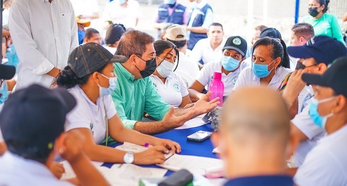 ‘Así Vivo Mi Barrio’ llegó con buenas noticias a Lipaya y Evaristo Sourdís