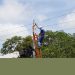 Normalización de redes eléctricas en el barrio La Pradera