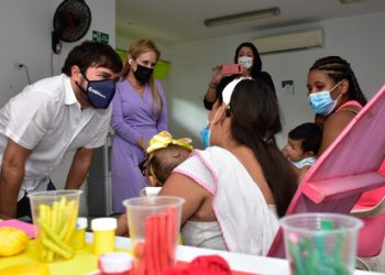 Con mejoras y dotación, Centro de Desarrollo Infantil Carlos Meisel reabrió sus puertas 