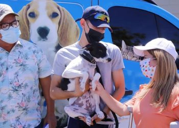 Gobernadora del Atlántico participó en nueva jornada de bienestar animal en Puerto Colombia