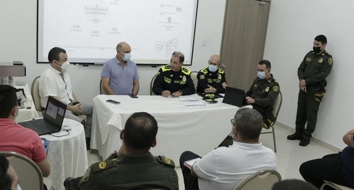 Con el liderazgo de la Gobernación del Atlántico, crean frente de seguridad ganadero para contrarrestar el abigeato