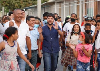 5 nuevos tramos viales intervenidos, el barrio La Cordialidad