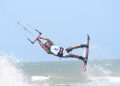 Maratónica jornada en el segundo día del Mundial de Kitesurf