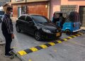 Tránsito garantiza la seguridad vial a estudiantes y peatones en el barrio Centro de Soledad