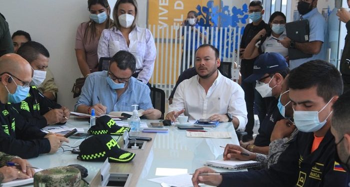 Distrito y Departamento acuerdan acciones de seguridad para movilización social del 28 de abril y el 1 de mayo