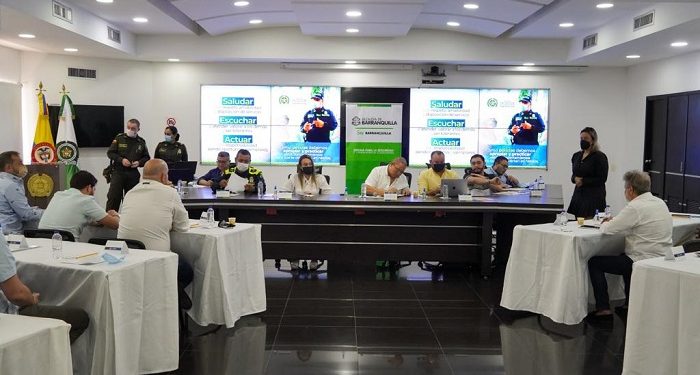 Concejo de Barranquilla se reunió con altos mandos de la Policía Metropolitana para tratar tema de seguridad