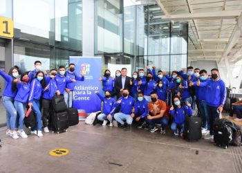 Delegación del Atlántico viajó a Bogotá para el Intercambio de Experiencias Juveniles