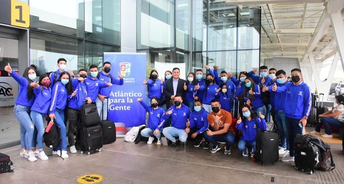Delegación del Atlántico viajó a Bogotá para el Intercambio de Experiencias Juveniles