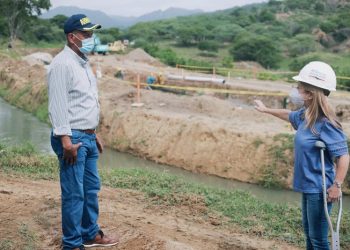 Obras del distrito de riego, recuperan 1.250 hectáreas para siembra en Repelón