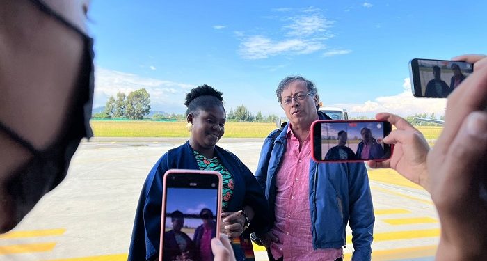 Petro y Francia retoman la campaña para visitar los cuatro puntos cardinales de Colombia