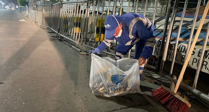 Triple A recogió 147 toneladas de residuos en el Carnaval 2022