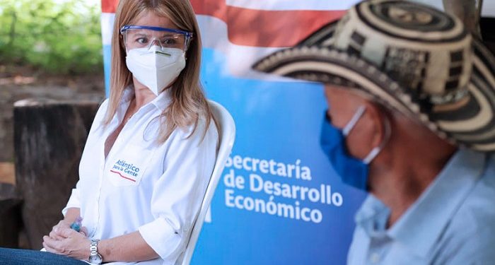 Gobernadora del Atlántico entregó apoyos nutricionales a 880 adultos mayores