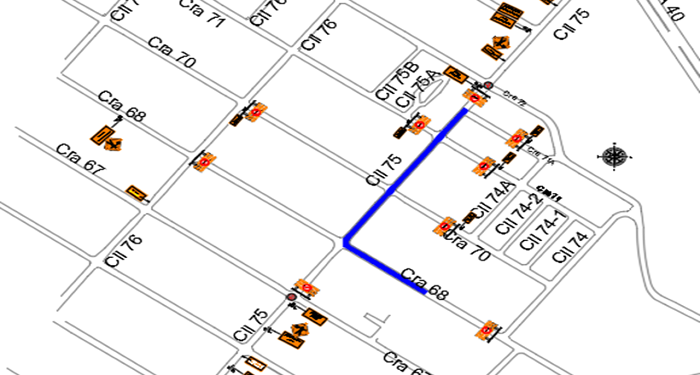 Por construcción de redes eléctricas, cierre de vías a partir de mañana 3 de mayo