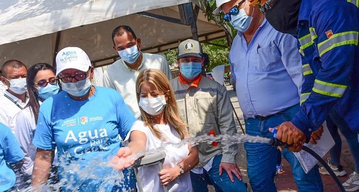 Gobernación del Atlántico invierte $64.500 millones en obras que llevarán agua potable 24 horas a Malambo