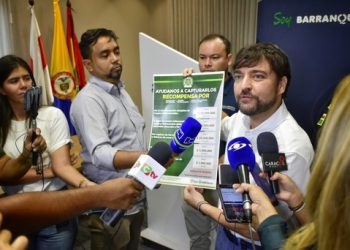 Alcalde anuncia recompensas para desmantelar estructuras delincuenciales  en Barranquilla