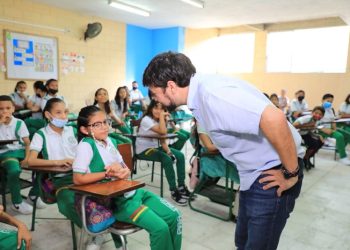 Primer día sin tapabocas en las instituciones educativas de Barranquilla
