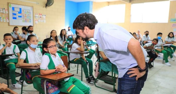 Primer día sin tapabocas en las instituciones educativas de Barranquilla