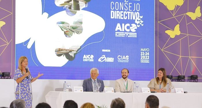 Gobernadora del Atlántico participó en la instalación del 50° Consejo Directivo de la Asociación Iberoamericana de Cámaras de Comercio