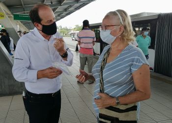 Uso de tapabocas sigue siendo obligatorio en Transmetro