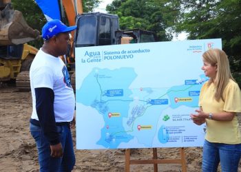 “Llevaremos a Polonuevo agua potable 24 horas, los 7 días de la semana”: Elsa Noguera
