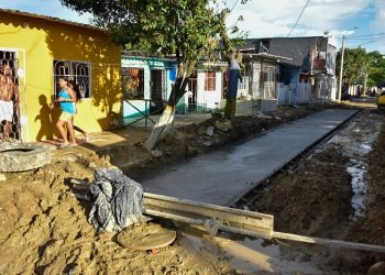 La Cordialidad y La Gloria, a 600 metros de quedar 100% pavimentados 