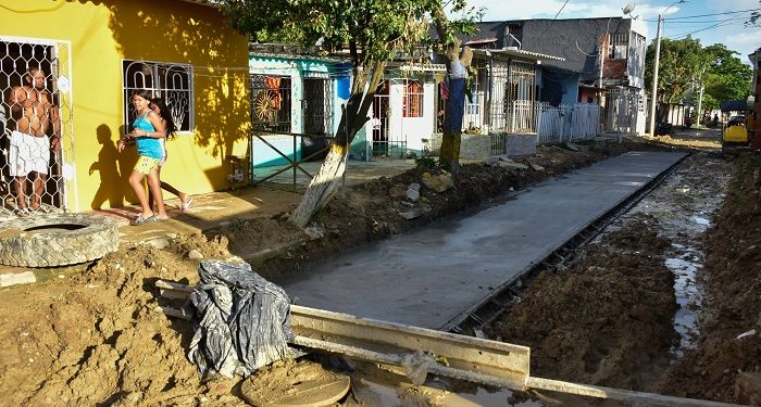 La Cordialidad y La Gloria, a 600 metros de quedar 100% pavimentados