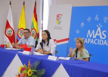 Gobernadora del Atlántico presentó avances positivos en la inclusión de la población con discapacidad
