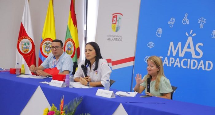 Gobernadora del Atlántico presentó avances positivos en la inclusión de la población con discapacidad