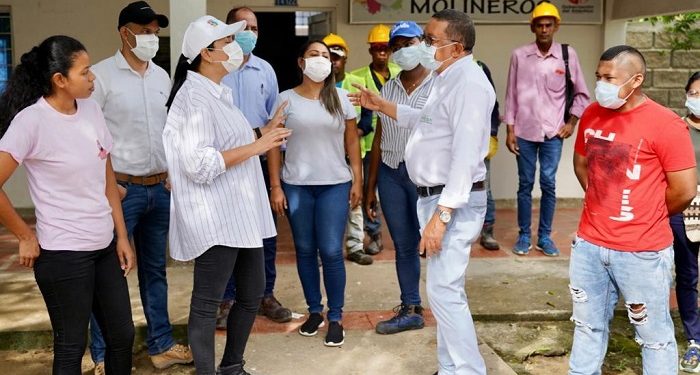 Gobernación del Atlántico inició obras de modernización en hospital de Santo Tomás y puesto de salud de Molinero