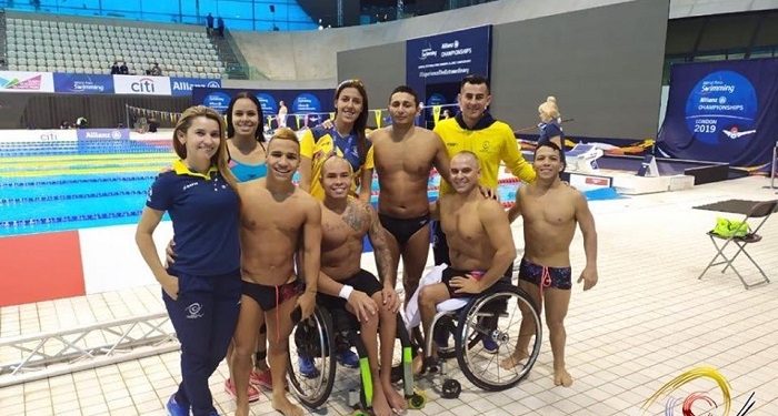 Equipo colombiano de paranatación finalizó noveno en el Mundial de Portugal y segundo entre los países latinoamericanos