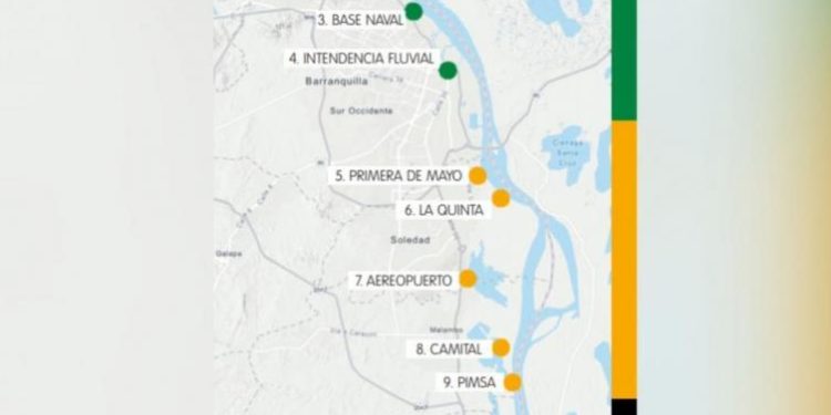 Río-Bus: así será la ruta completa y la embarcación que interconectará a Barranquilla por el Magdalena